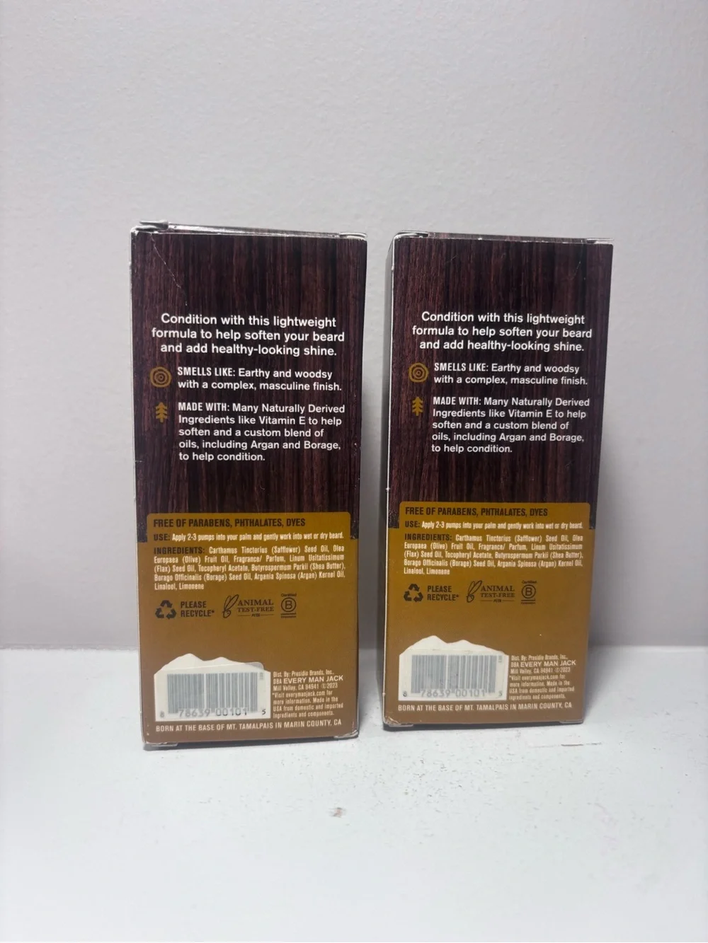 Every Man Jack Sandalwood Beard Oil 2 Pack Deal